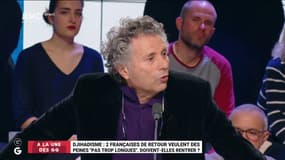 #Djihadisme - "Elles sont là-bas, elles doivent être considérées comme des combattantes. À partir de là, il faut une belle dose d'audace pour réclamer à la France d'être jugé et qui plus est à la carte !" @GWGoldnadel #GGRMC