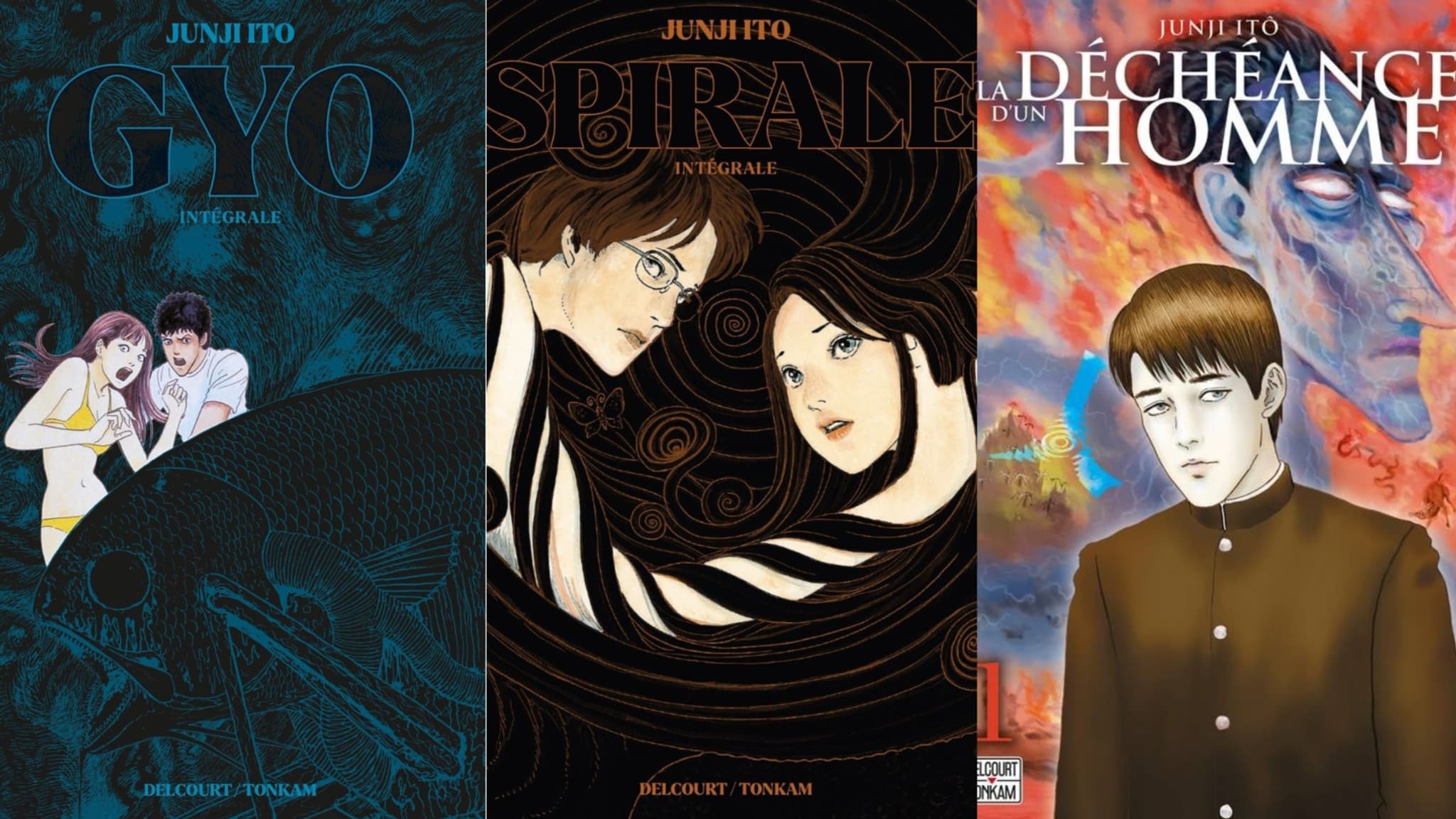 Les nouveautés Junji Ito chez Delcourt