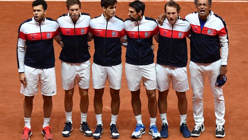 L'équipe de France de Coupe Davis