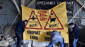 Des opposants au projet d'aéroport de Notre-Dame-des-Landes en novembre 2015