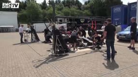 Formule 1 / Visite guidée avec Romain Grosjean - 18/07