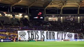 Le Stadium lors de Toulouse-OM le 11 mars 2018
