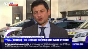 Dijon: l'homme tué a été touché par une balle perdue "dans son lit", affirme le procureur Olivier Caracotch