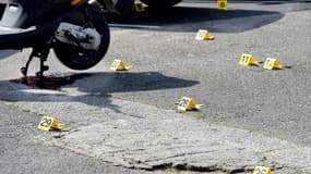 Une scène de crime à Marseille (photo d'illustration).