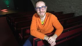 Marius Colucci au théâtre du Sentier des Halles, le 20 janvier 2016.