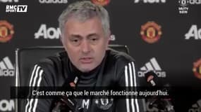 "Van Dijk est-il meilleur que Maldini ?", se lamente Mourinho qui dénonce "le marché actuel"