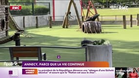 Annecy, parce que la vie continue 