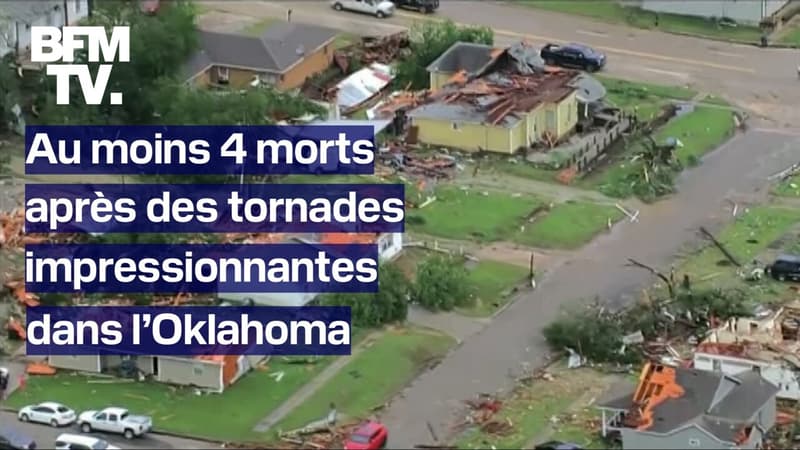 États-Unis: au moins 4 personnes tuées après des tornades impressionnantes dans l'Oklahoma