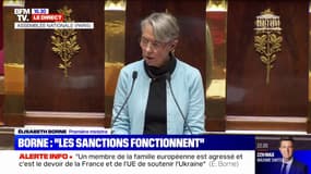 Élisabeth Borne sur les stocks de gaz: "Nous sommes prêts à affronter cet hiver"