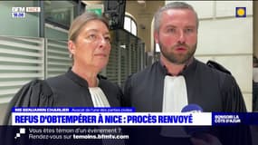 Policier blessé après un refus d'obtempérer à Nice en mars: le procès renvoyé