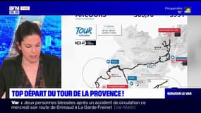 Top départ pour le tour de la Provence depuis Berre-l'Étang