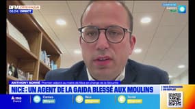 Nice: Anthony Borré dénonce l'agression "violente" d'un agent de la Gaïda aux Moulins
