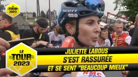 Tour de France femmes E2 : Labous s'est rassurée et se sent "beaucoup mieux"