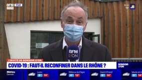 Covid-19: Bruno Lina, membre du conseil scientifique, écarte "pour l'instant" la possibilité d'un troisième confinement 