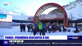 Les premiers skieurs de la saison sont arrivés à Tignes