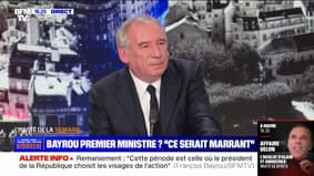 François Bayrou, Premier ministre? "Ce serait marrant, oui", répond le président du MoDem