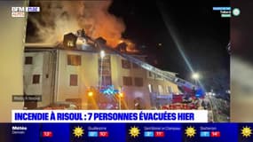 Hautes-Alpes: sept personnes évacuées après un incendie à Risoul