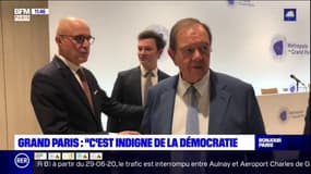 Grand Paris: Patrick Ollier réélu président, "c'est indigne de la démocratie", estime son adversaire Vincent Jeanbrun
