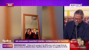 Des Afghanes chantent contre l'interdiction de chanter