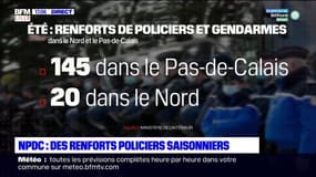 Nord-Pas-de-Calais: des renforts policiers saisonniers