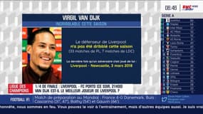Liverpool-Porto : Cette stat incroyable sur le roc Van Dijk 