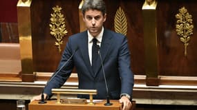 Gabriel Attal, le 8 septembre 2025 à l'Assemblée nationale.