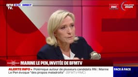 Marine Le Pen: "La manière dont sont traités les électeurs du RN, c'est honteux"