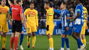 Vitor Roque face à Alaves avec le FC Barcelone (3-1), le 3 février 2024