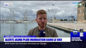 Météo: le département du Var en alerte jaune pluie inondation