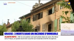 Grasse: retour sur l'incendie d'un immeuble qui a fait trois morts et plusieurs blessés