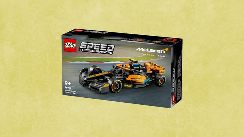 Ce set LEGO Formule 1 McLaren devient le cadeau de Noël idéal avec son petit prix