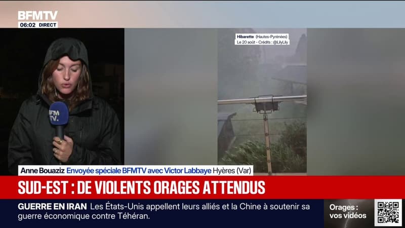 De violents orages attendus dans le sud-est de la France