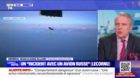 Sébastien Lecornu dénonce le "comportement dangereux" d'un avion de chasse russe à l'égard d'un drone français "au-dessus de la Méditerranée orientale"