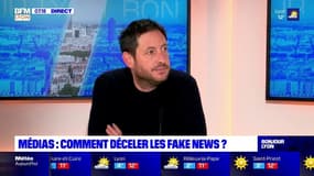 Laurent Burlet, journaliste à Rue 89 Lyon, encourage les jeunes à "s'informer de manière plurielle"