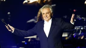 Michel Sardou sur scène le 12 décembre 2012