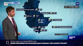 Météo à Lyon: un temps gris et pluvieux, un maximum de 12°C l'après-midi