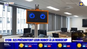 Lyon: ils présentent leur robot à la Robocup organisée à Bordeaux