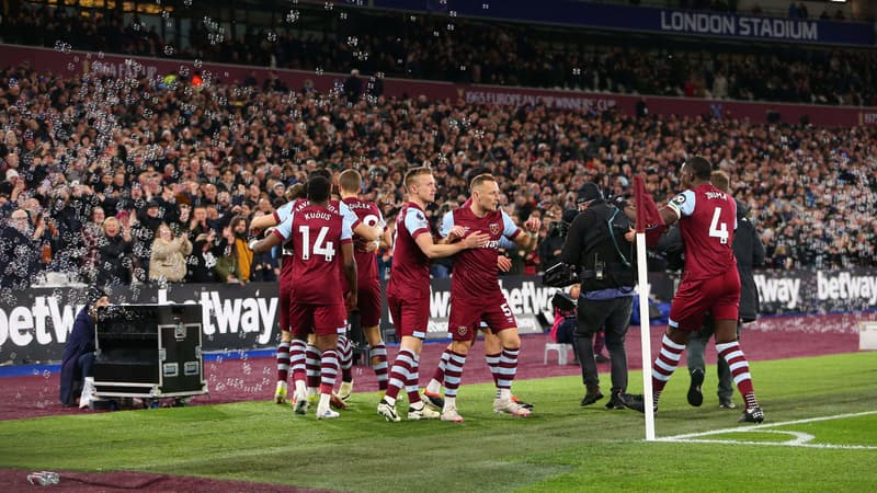 Célébration West Ham
