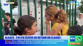 Alsace: jour de rentrée pour près de 320.000 élèves 