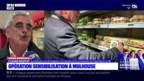 Mulhouse: une opération de sensibilisation pour le revenu des agriculteurs dans une grande surface