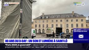 Manche: un spectacle son et lumière pour les 80 ans du D-Day à Saint-Lö