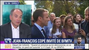 Pour Jean-François Copé, Macron "devrait prendre un petit peu de temps, avoir un peu d'empathie" lorsqu'il parle aux gens