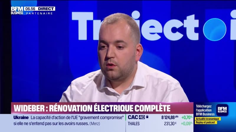 Trajectoire : Wideber, rénovation électrique complète - 16/12