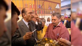 Jacques Chirac, un président connu pour son amour de la gastronomie