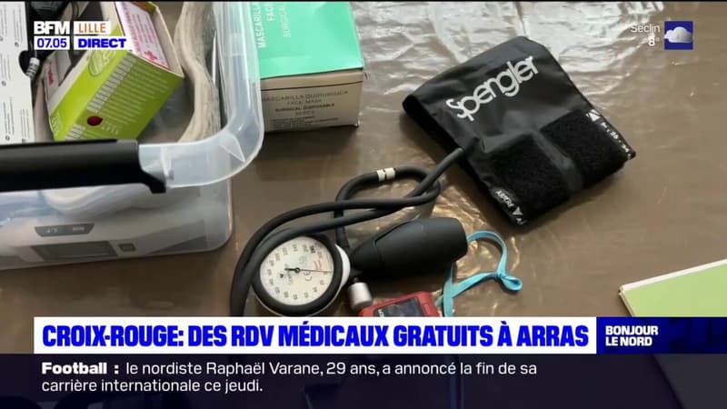 Arras: des rendez-vous médicaux gratuits à la Croix-Rouge