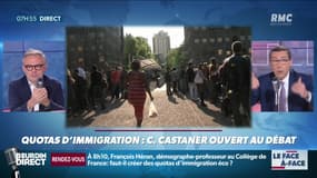 Brunet & Neumann : Quotas d'immigration, Christophe Castaner ouvert au débat - 17/06