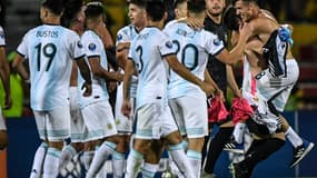 La joie des Argentins, qualifiés pour les Jeux