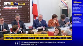 Conseil constitutionnel: Richard Ferrand dit ne pas être "en dette" envers Emmanuel Macron