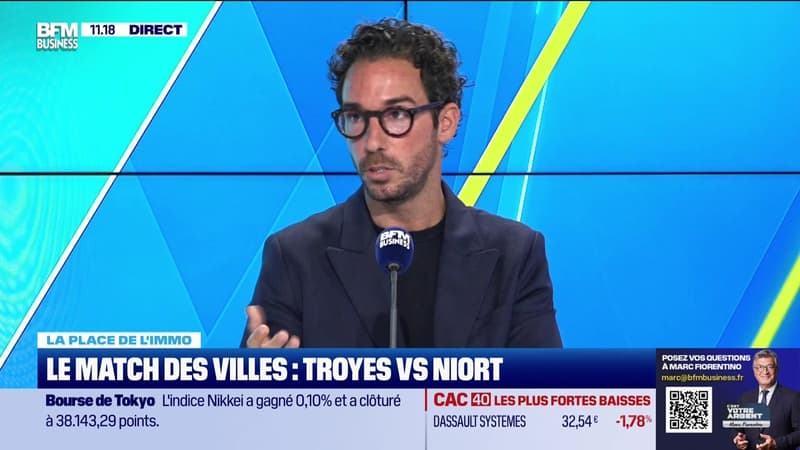 La place de l'immo : Le match des villes, Troyes vs Niort - 24/10