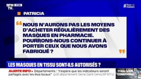Nous ne pouvons pas acheter des masques en pharmacie, peut-on porter ceux que nous avons fabriqué? 